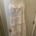 Amanda Uprichard Rosalia White Midi Dress. Dry cleaned. Worn once.