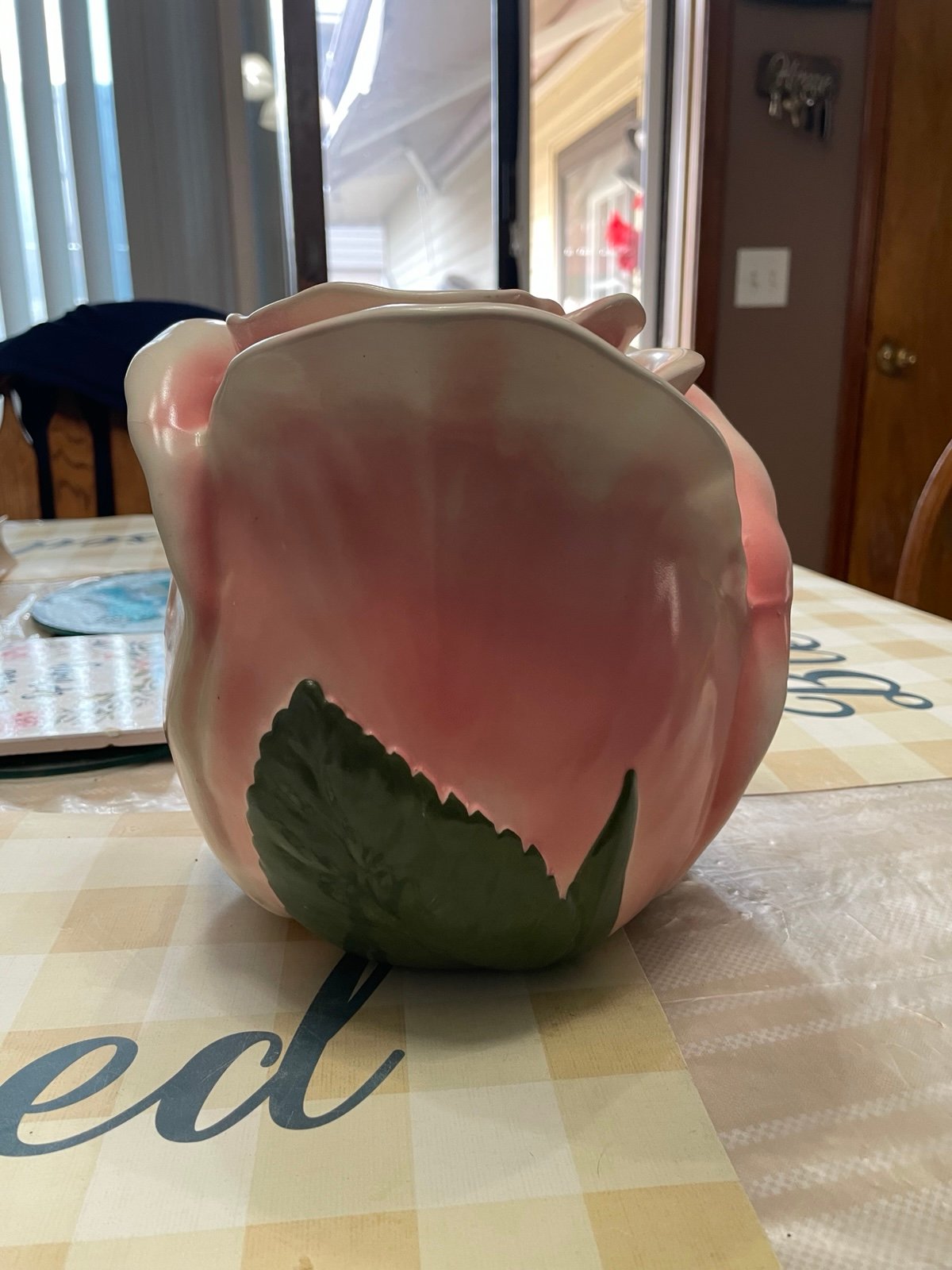 Rose Cookie Jar