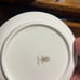 Vintage colonnade gold Wedgwood matchbox and candlestick