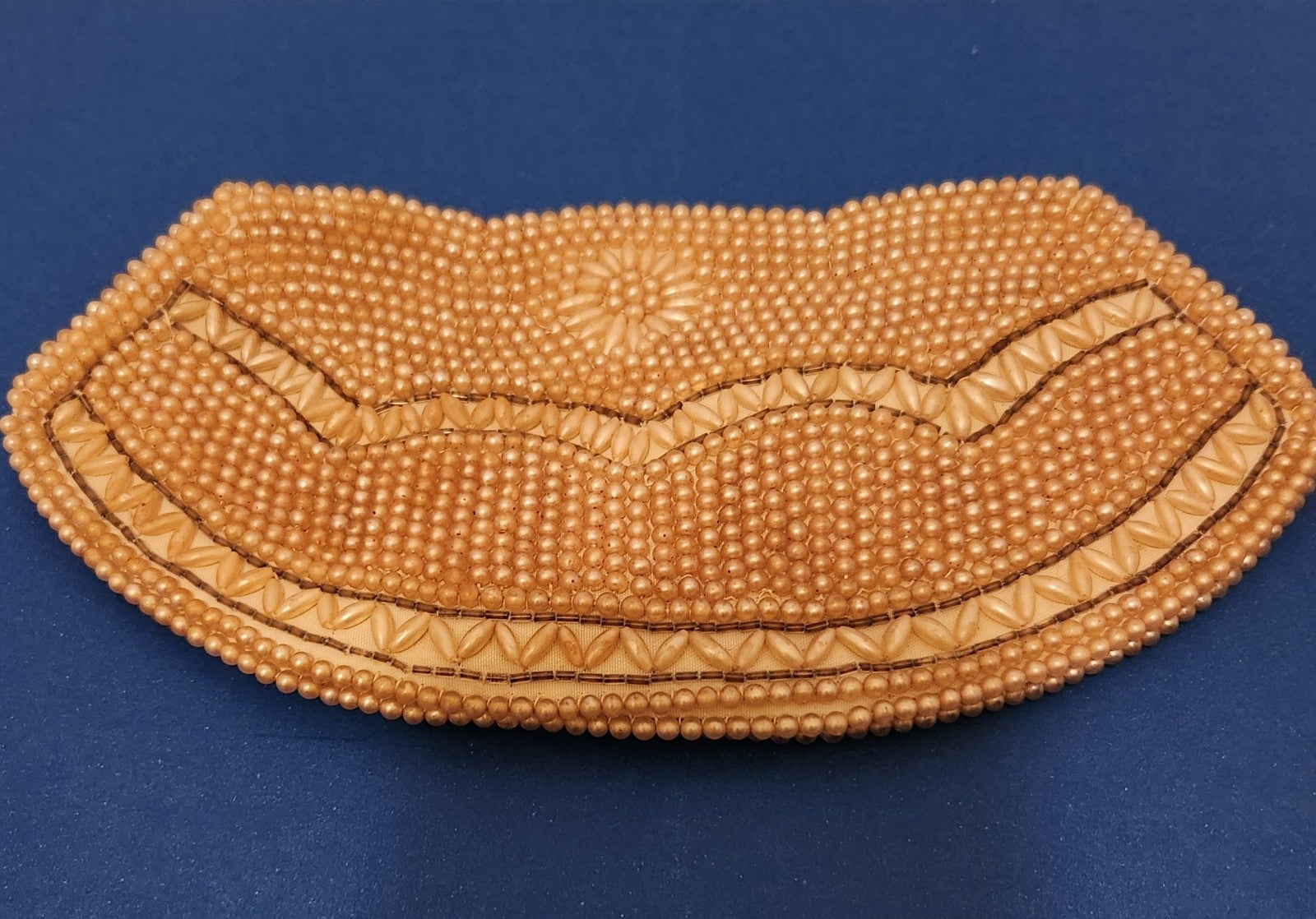 Beautiful Vintage Mid-Century Modern Beaded Purse Japan