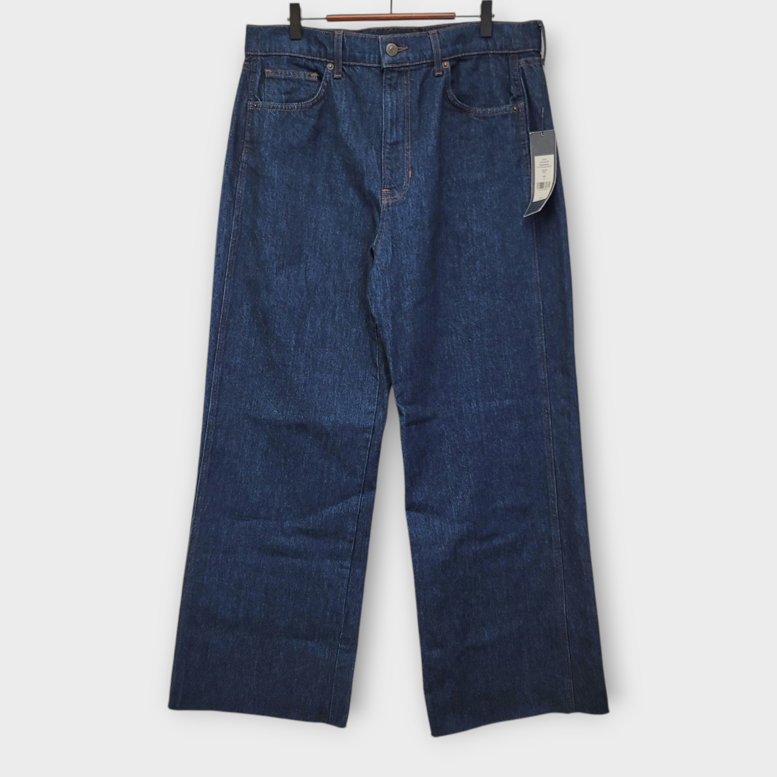 Veronica Beard Jeans Taylor Relaxed Wide Leg High Rise Size 32 (34x31) NWT