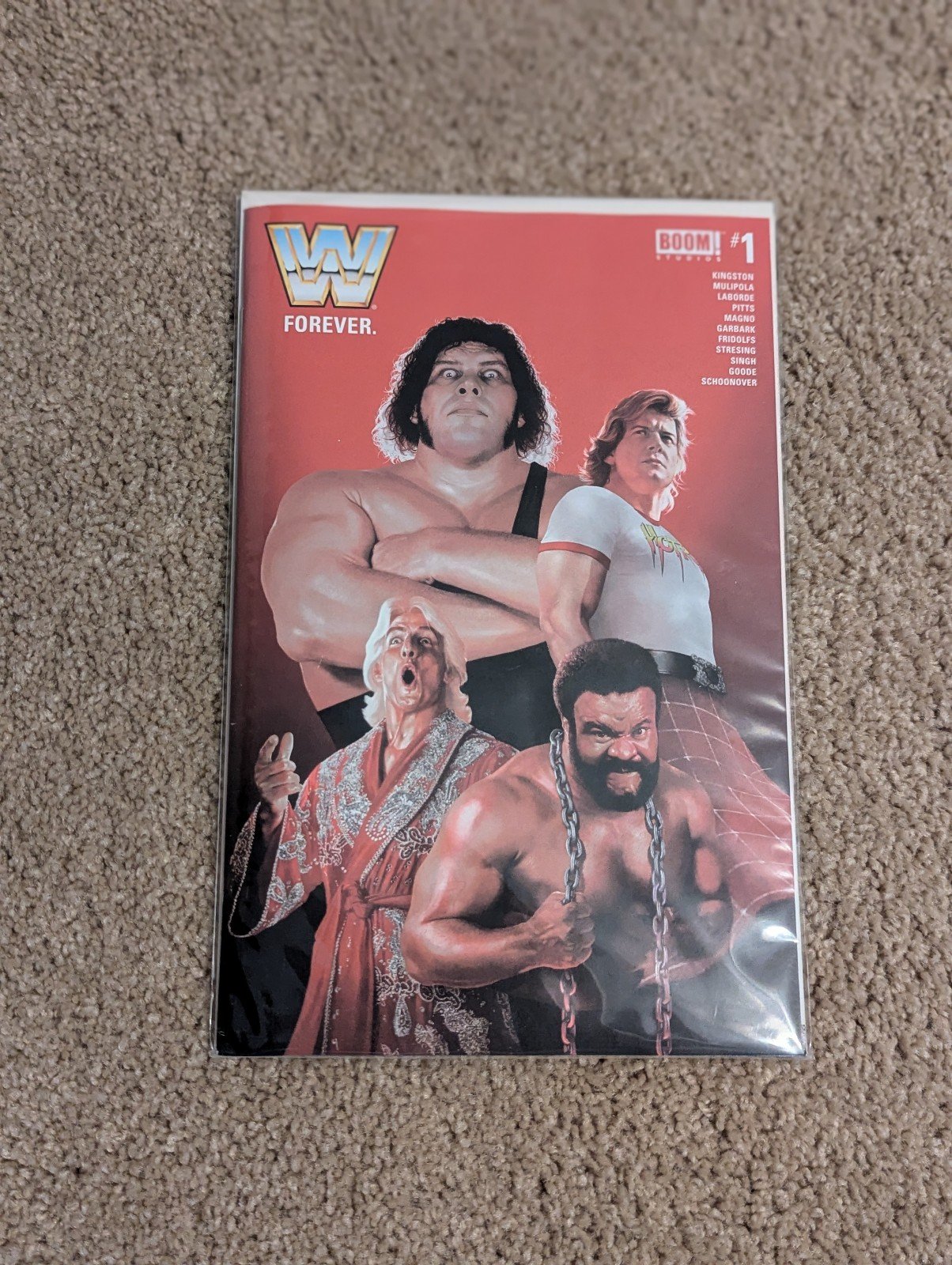 Boom Comics WWE forever #1 comic book 2019