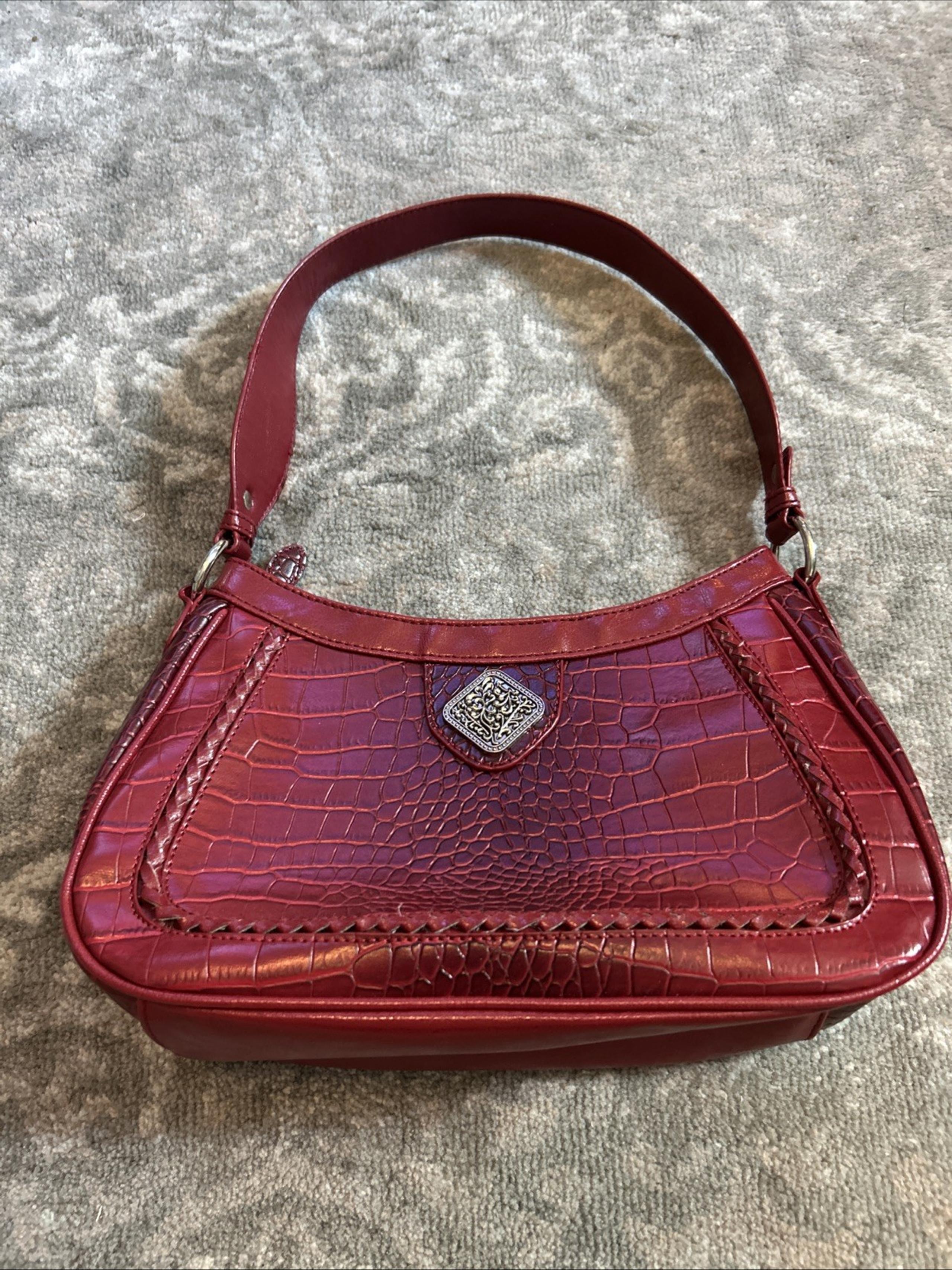 Coldwater Creek Red Small Over Shoulder Bag Vintage