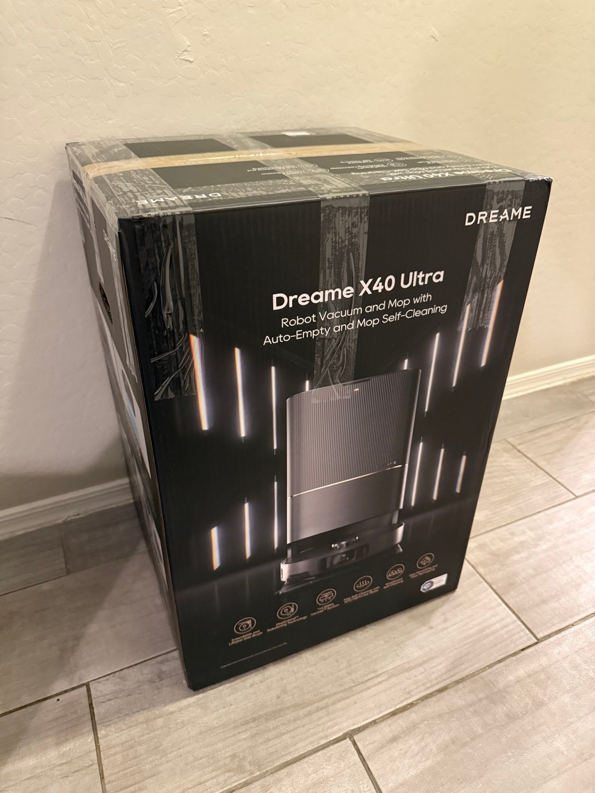 dreame X40 Ultra Robotic Vacuum with Removable & Liftable Mop