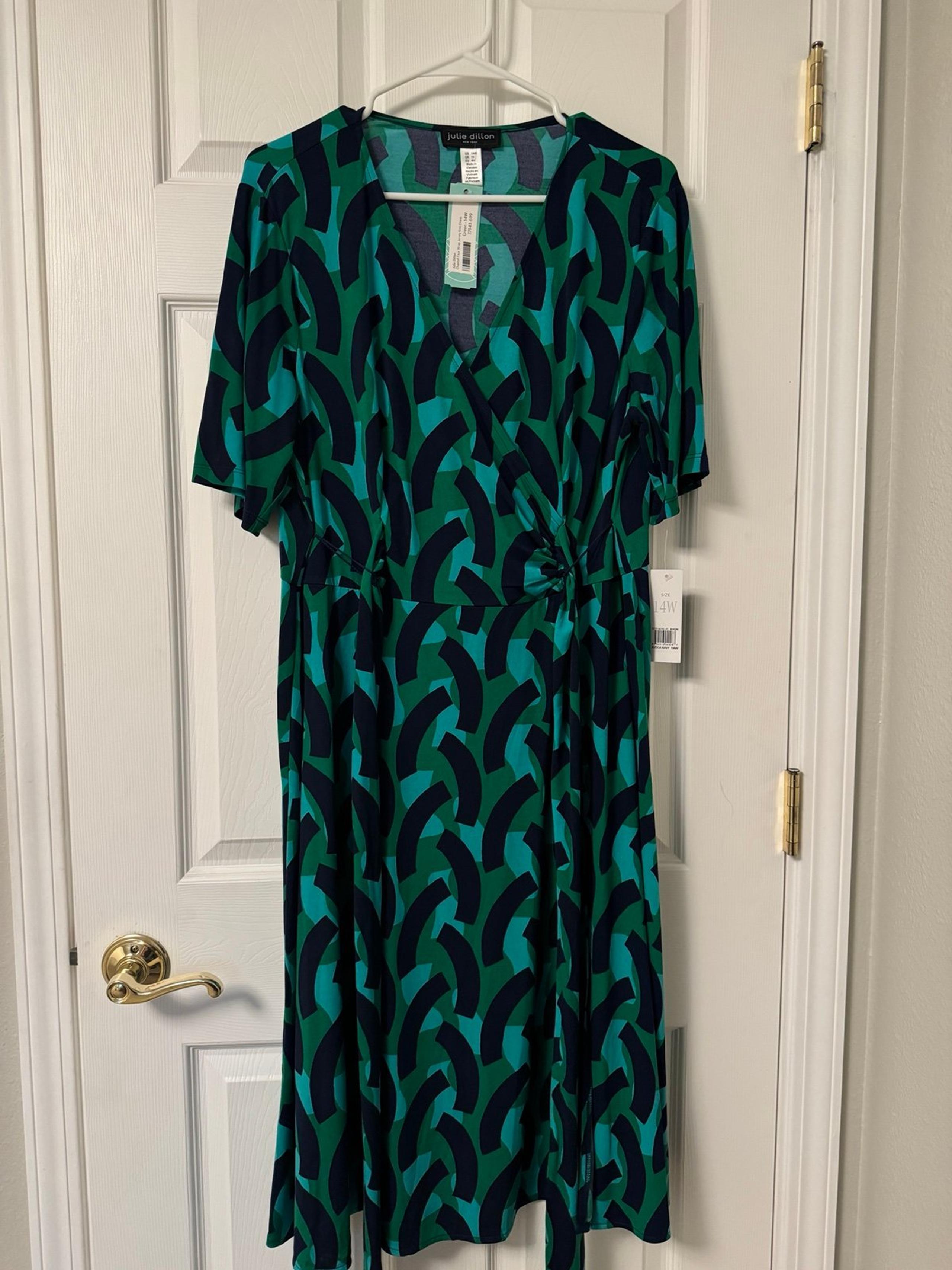 Faux Wrap Dress