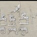 Warhammer Age of Sigmar Beasts Of Chaos Centigors x3 Metal RARE OOP