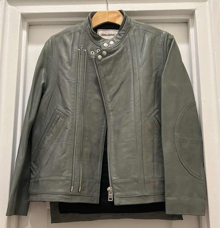 Zadig & Voltaire Leather Jacket (NWT) EU 38 or US Medium