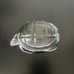 Baccarat Turtle or Tortoise Double Signed Clear Paperweight Figurine