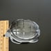Baccarat Turtle or Tortoise Double Signed Clear Paperweight Figurine