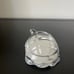Baccarat Turtle or Tortoise Double Signed Clear Paperweight Figurine