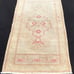 3’6 x1’10. Hand knotted, Wool on wool, double knot, Vintage Turkish Mini Rug