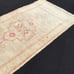 3’6 x1’10. Hand knotted, Wool on wool, double knot, Vintage Turkish Mini Rug