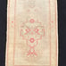 3’6 x1’10. Hand knotted, Wool on wool, double knot, Vintage Turkish Mini Rug