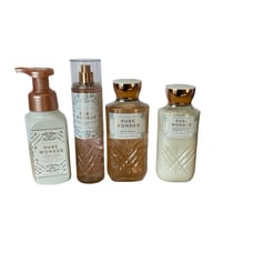 Bath & Body Works Pure Wonder Complete Set-Gel, Body Lotion, Hand Soap, Mist