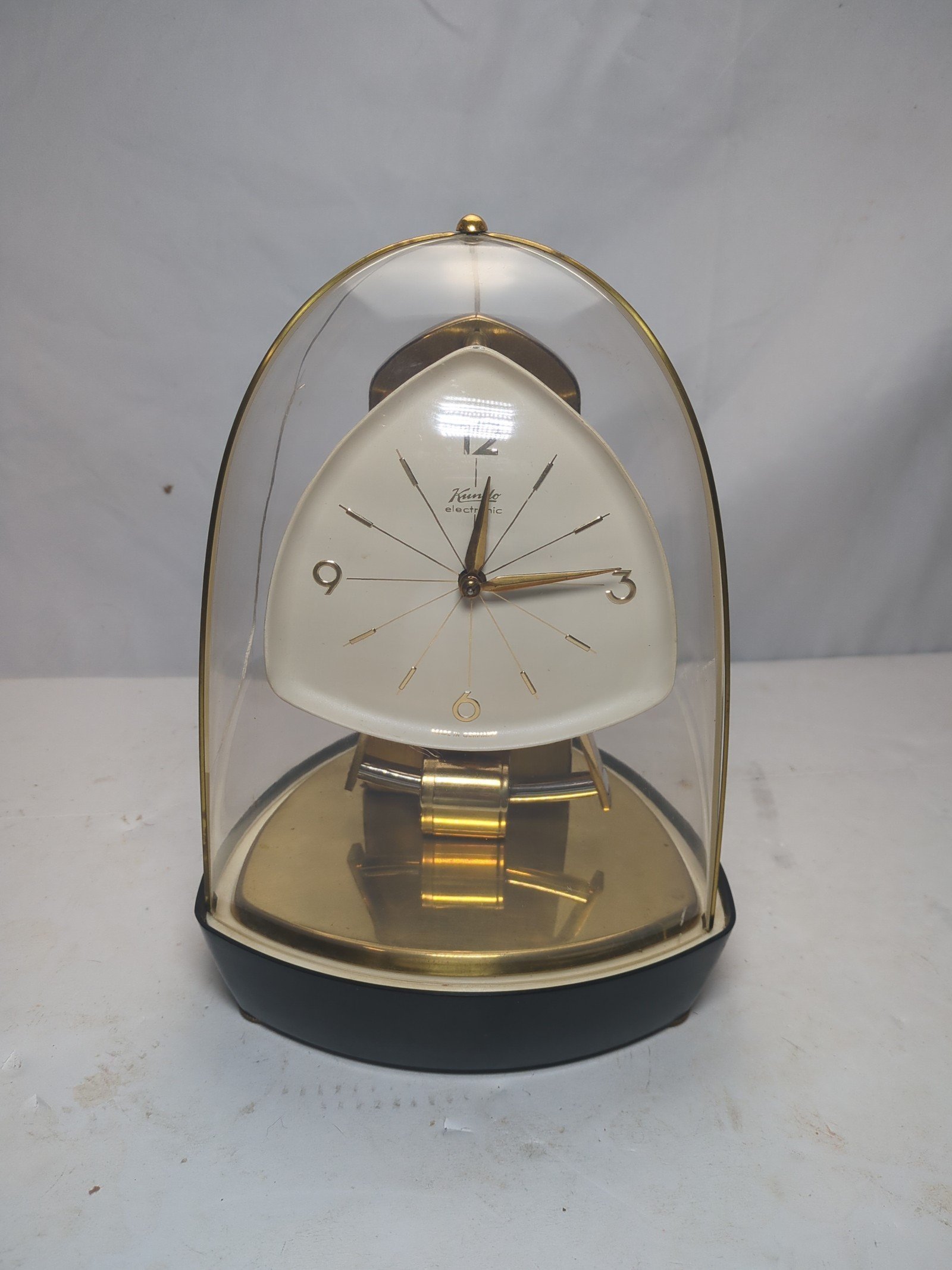 Vintage Kundo electromagnetic pendulum ATO clock