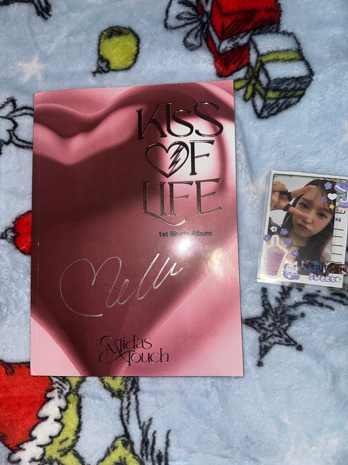 KIOF Kiss of Life 1st Single Album Midas Touch Signed Album