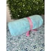 Stoney Clover Lane Rainbow Striped Beach Towel Blue Purple Striped NWT