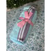 Stoney Clover Lane Rainbow Striped Beach Towel Blue Purple Striped NWT