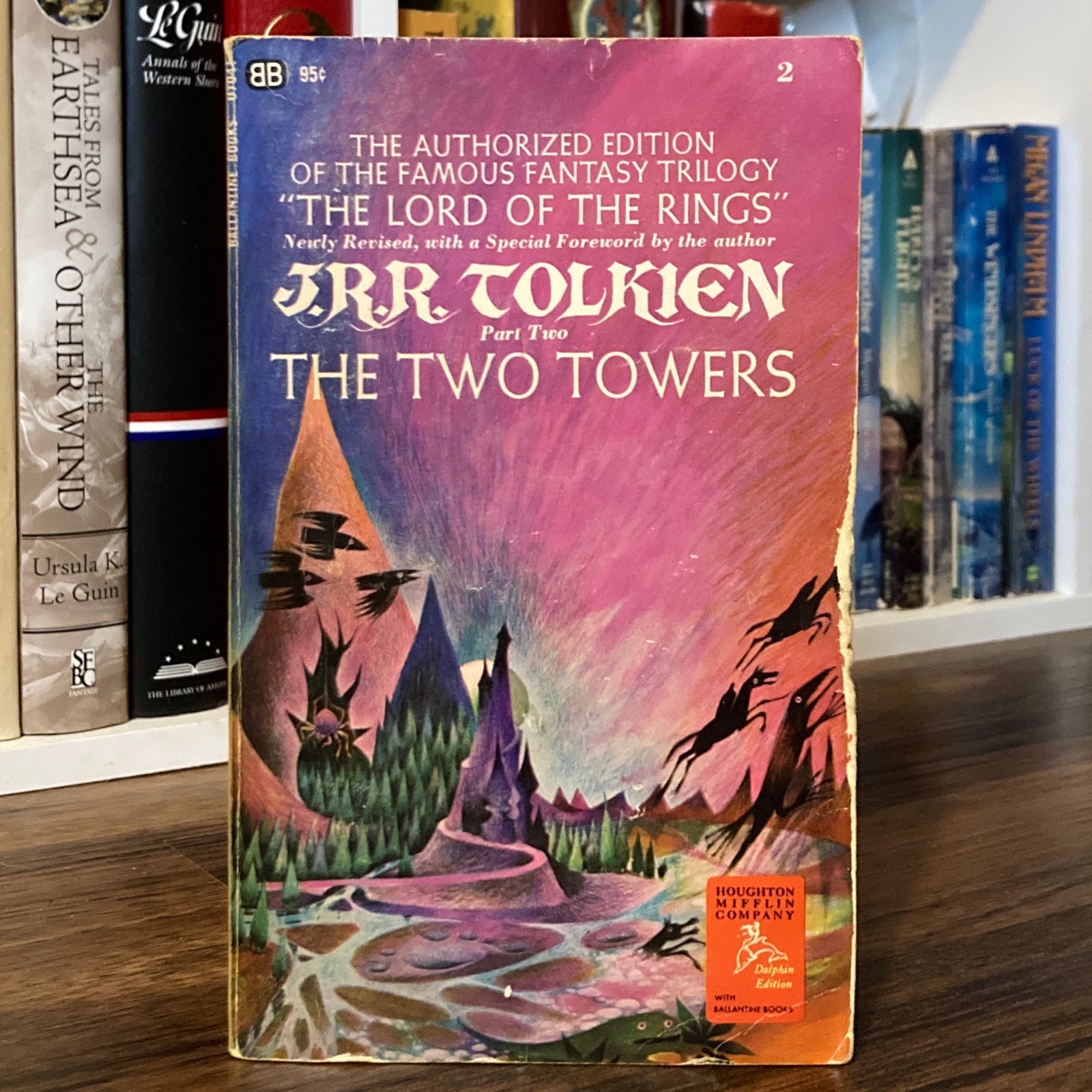 The Two Towers - J.R.R. Tolkien (1st print thus) Ballantine Books, 1965