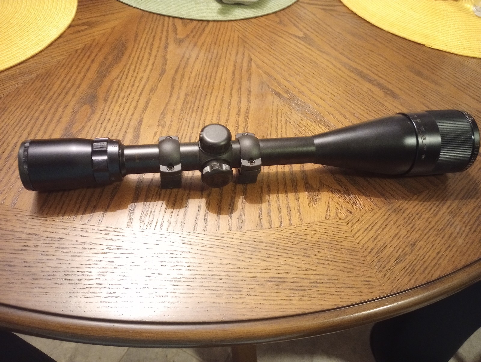 Bushnell scope 6-18x50 wide angle