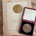 1902 King Edward V11 Commemorative 82 Grams Copper Coin Medal original Box