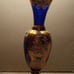 Vintage Bohemian Czech Republic Cobalt Blue Vase