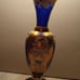 Vintage Bohemian Czech Republic Cobalt Blue Vase