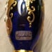Vintage Bohemian Czech Republic Cobalt Blue Vase