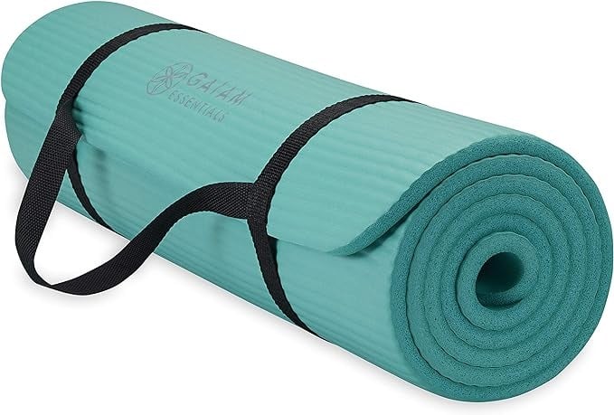Essentials Thick Yoga Mat Fitness & Exercise Mat