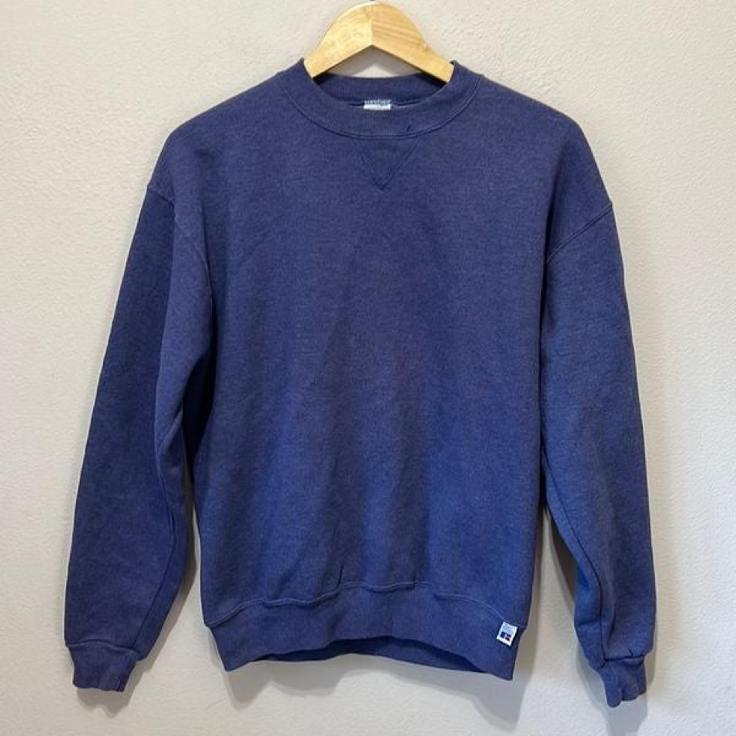 Russell Athletic Purple Crew Neck Sweatshirt
