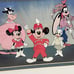 Vintage Walt Disney's Mickey Mouse The Leader Of The Band Framed Print