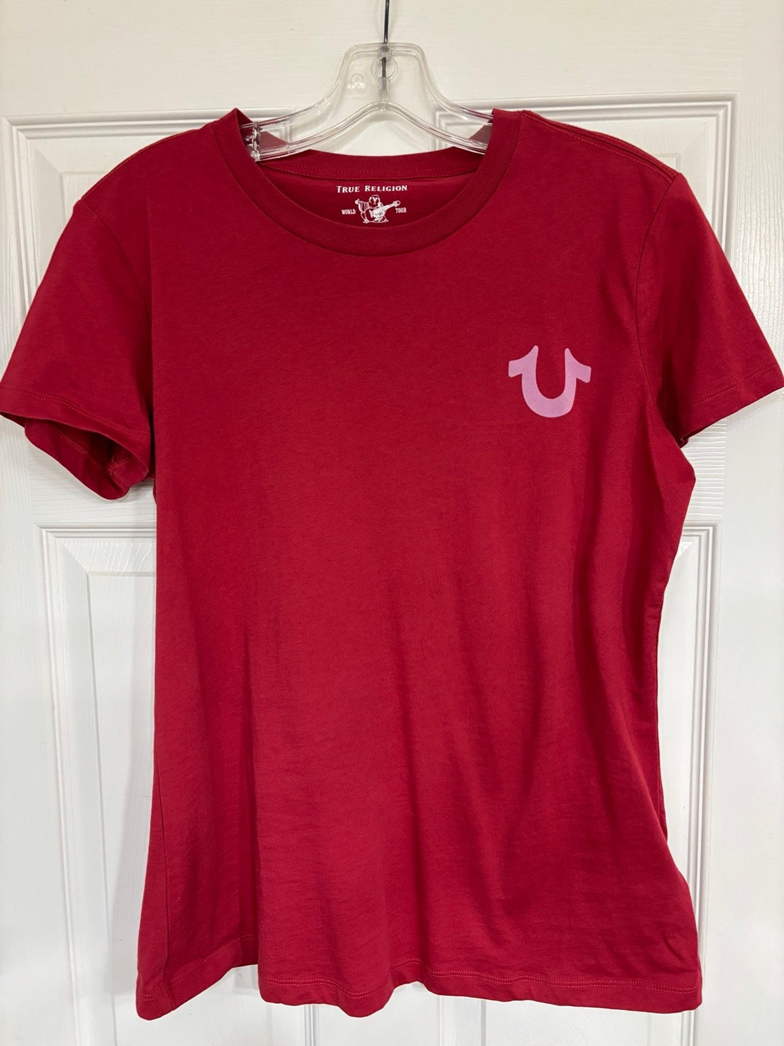 True Religion Women’s Red Tshirt