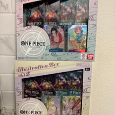 One Piece Illustration Box Vol 1 and Vol 2