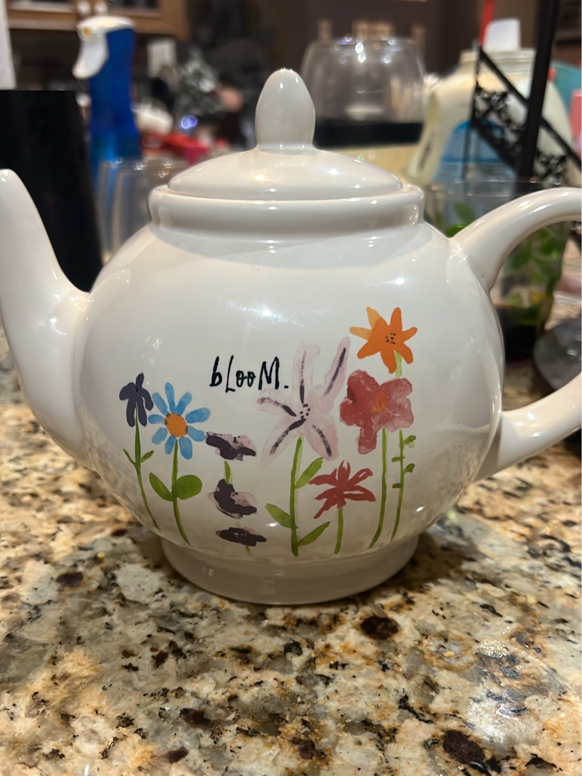 Rae Dunn Bloom Teapot