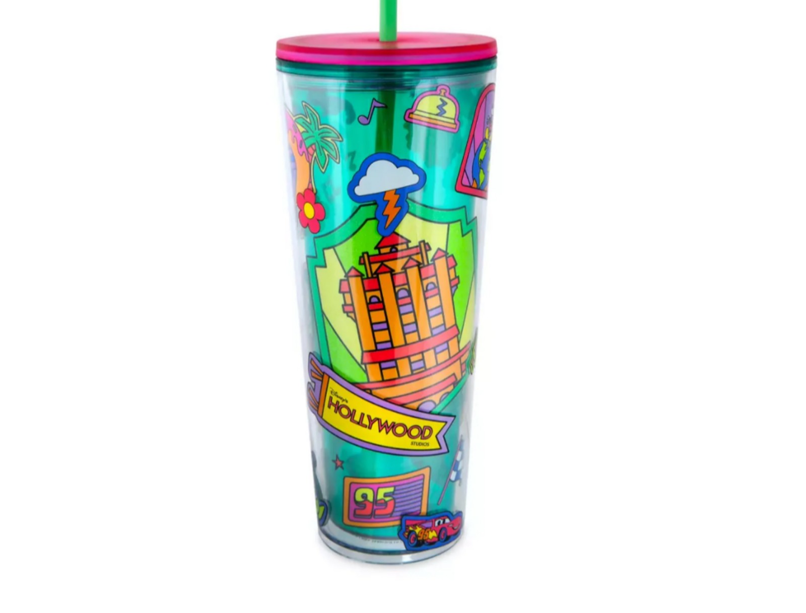 Disney Parks 2025 Hollywood Studios Starbucks Tumbler (No Mystery Pins or Straw)