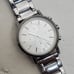 DKNY NY2273 Silver Stainless Steel Band silver Tone Watch NEW BATTERY