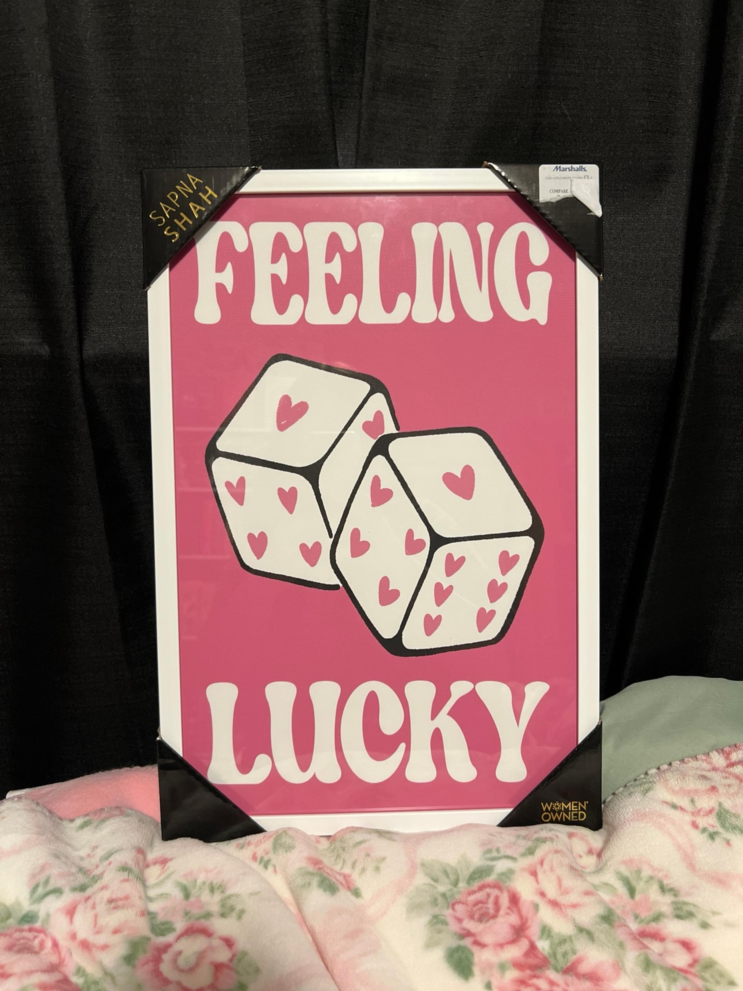 Feeling Lucky Wall Decor by Sapna Shah