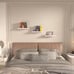 Floating Shelves Wall Shelf Solid Wood for Bathroom Bedroom