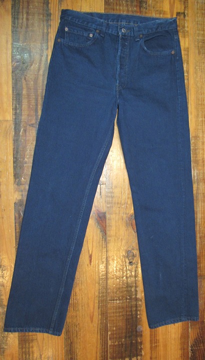Vintage 90's Levis USA 501 Dark Wash Jeans Men's 33x33 33 x33