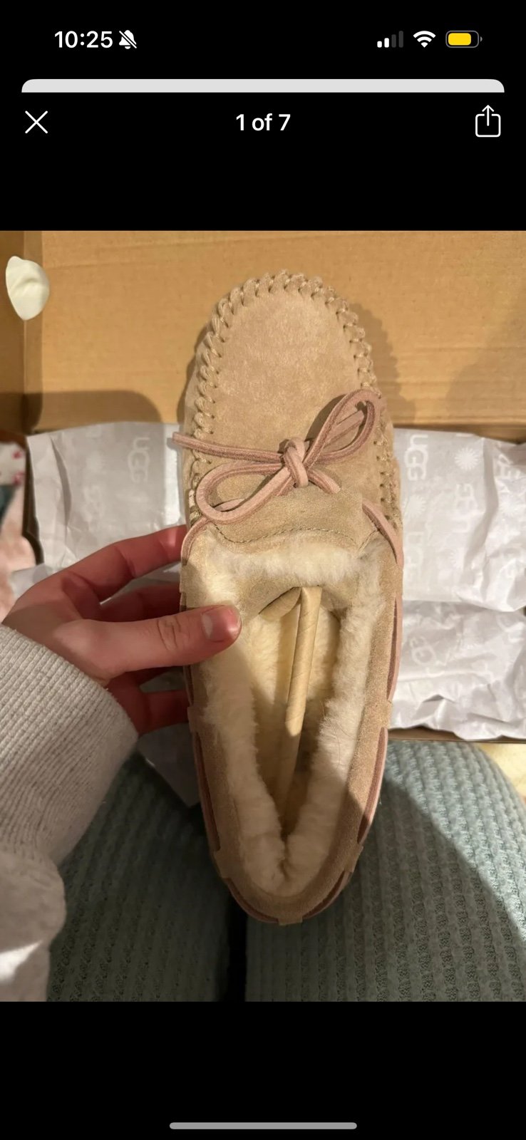 UGG slippers size 7