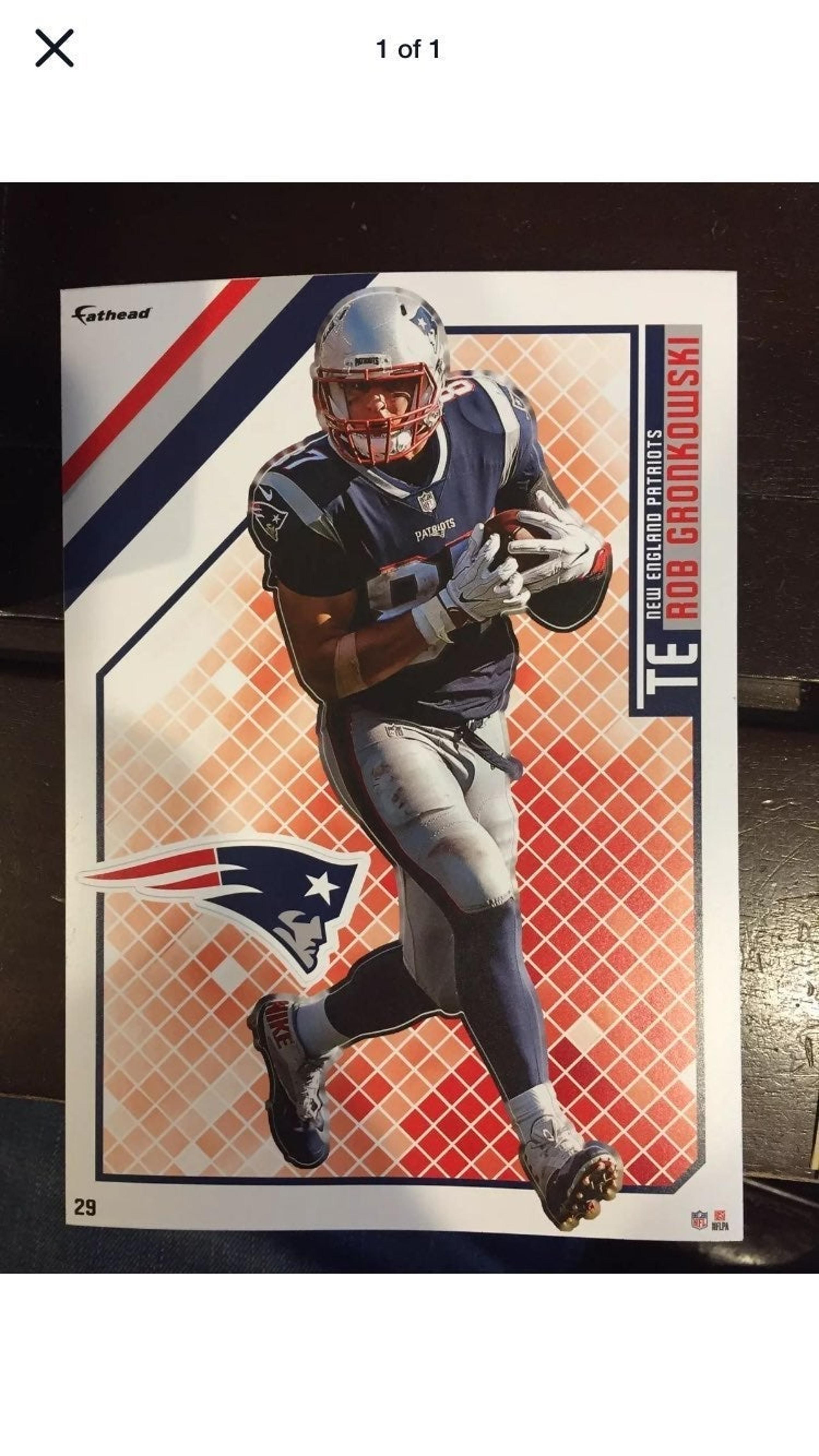Rob Gronkowski Fathead Tradeables