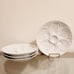 Williams Sonoma Pillivuyt France Porcelain Oyster Plates Set of 4