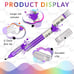Liquid Ink Rolling Ball Stick Pens Fine Point Colored 24PCS