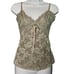 Vintage Ann Ferriday Y2K Fairy Whimsygoth Lace Camisole Tank Top One Size Flora