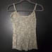 Vintage Ann Ferriday Y2K Fairy Whimsygoth Lace Camisole Tank Top One Size Flora
