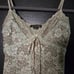 Vintage Ann Ferriday Y2K Fairy Whimsygoth Lace Camisole Tank Top One Size Flora