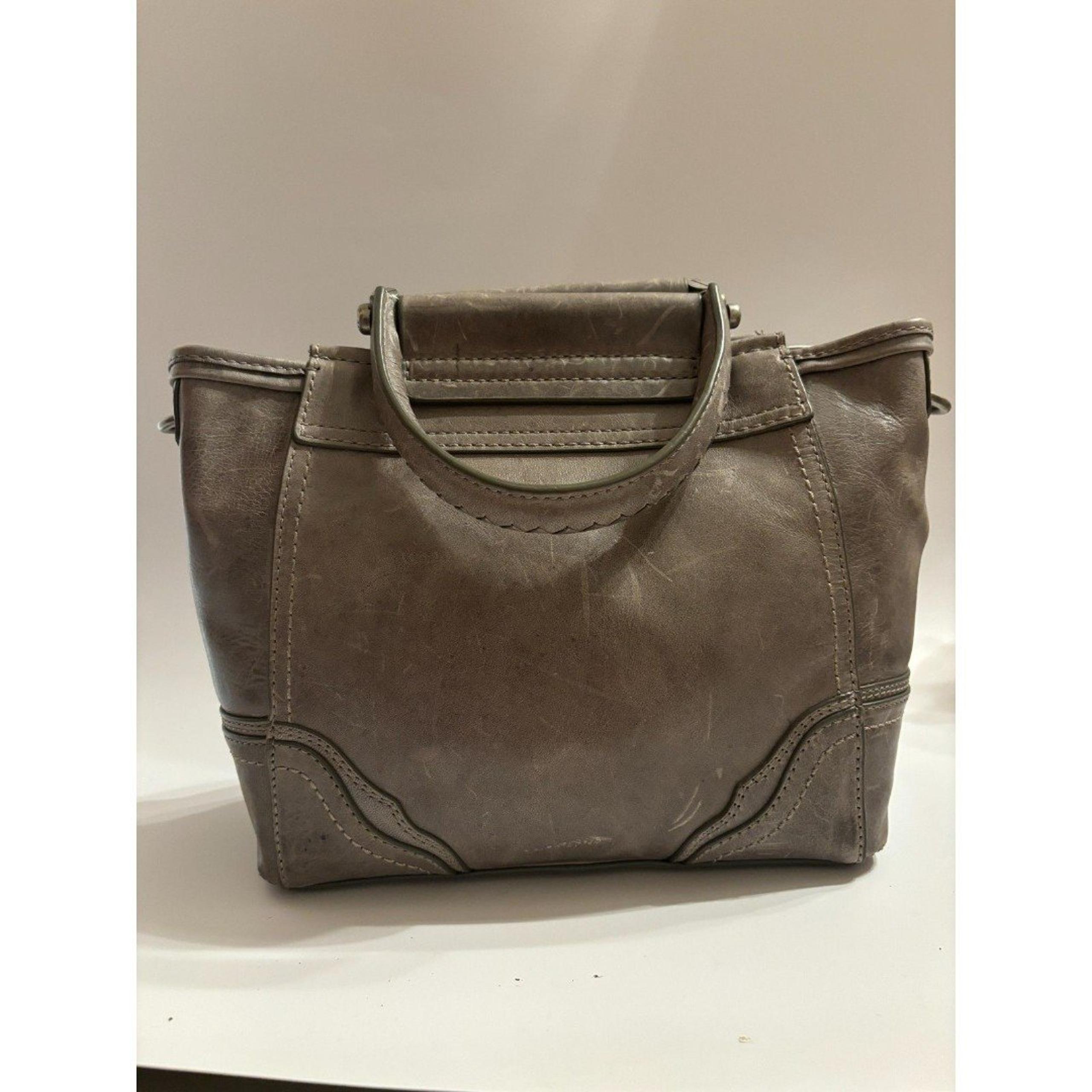 Frye Riviana Grey Mini Tote Purse Handbag