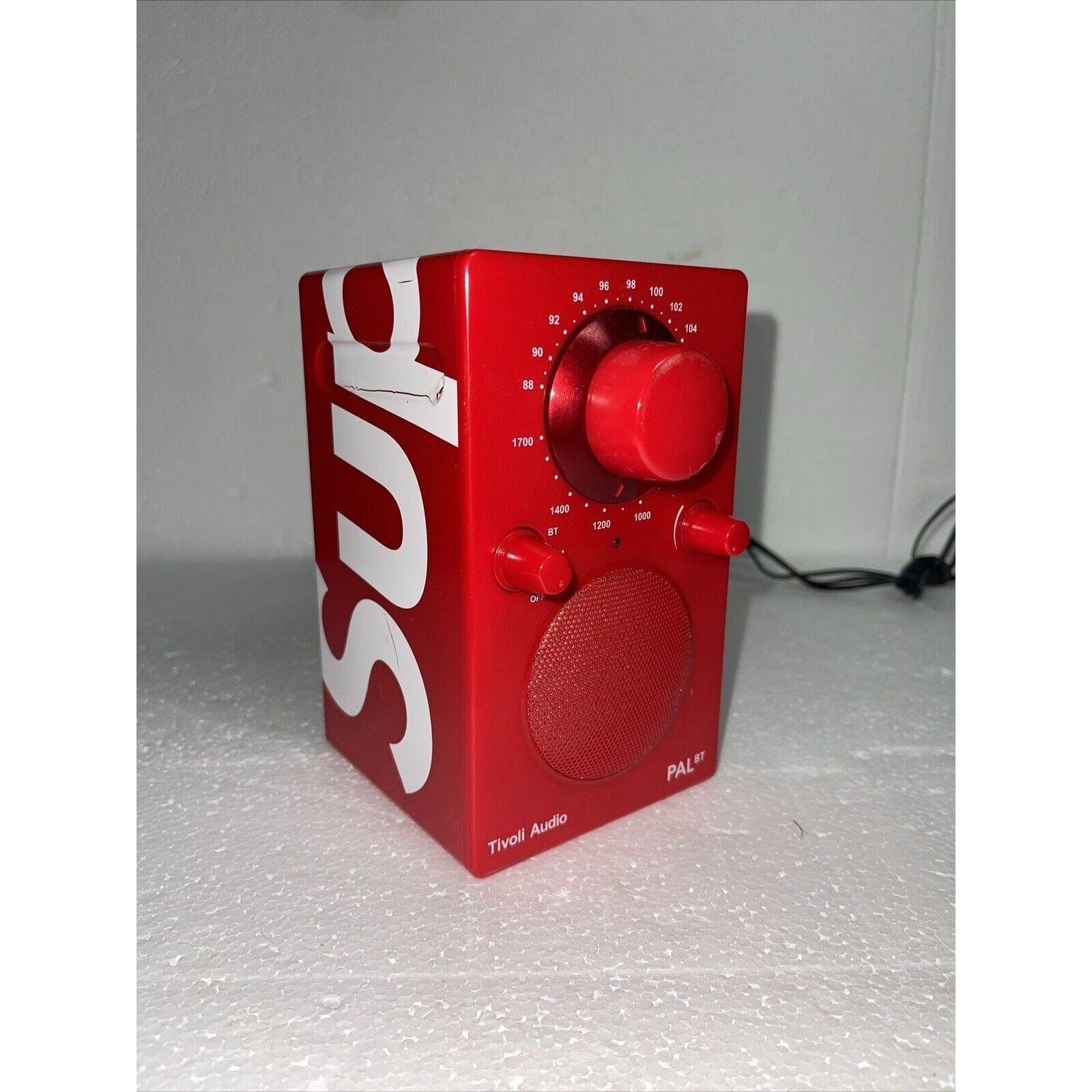 Supreme Tivoli Pal BT Speaker Red SS18 (SS18A74) One Size
