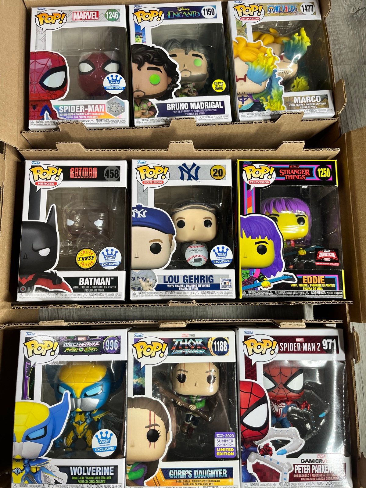 Funko Pop Suprise Lot Chase / Summer Convention / Exclusive