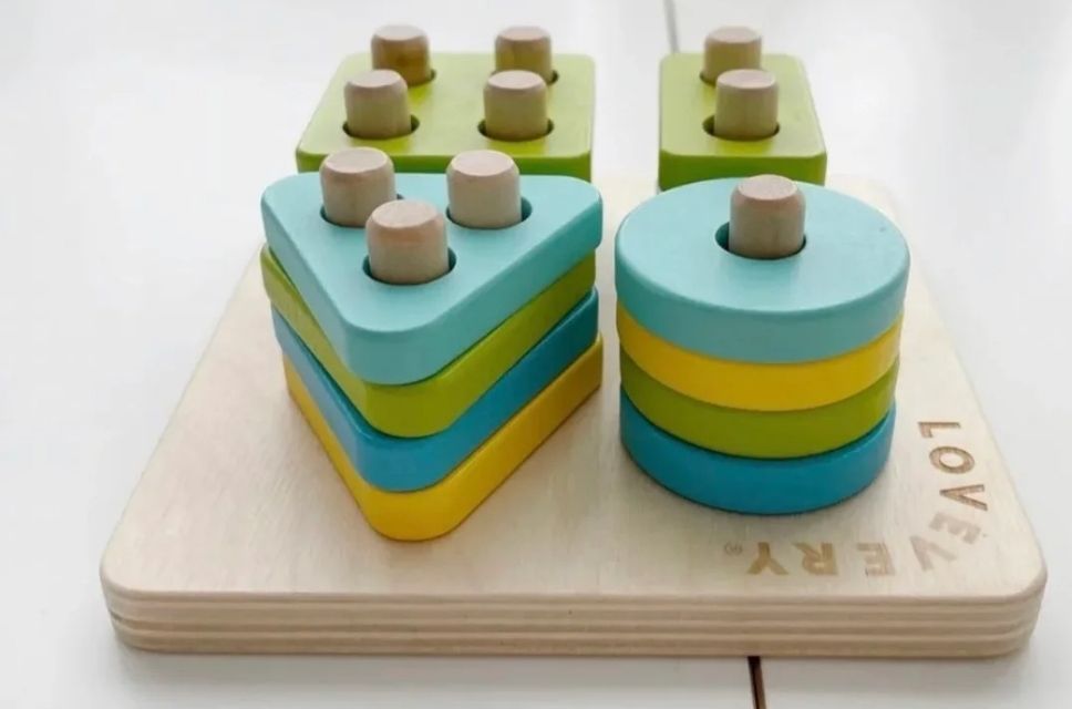 Lovevery stacking puzzle